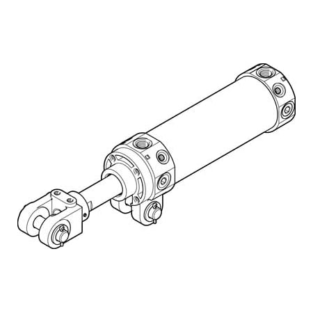 Hinge Cylinder DWC-63-150-Y-AB